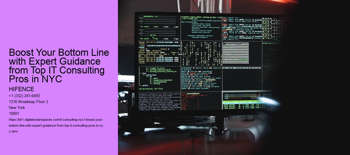 Boost Your Bottom Line with Expert Guidance from Top IT Consulting Pros in NYC 