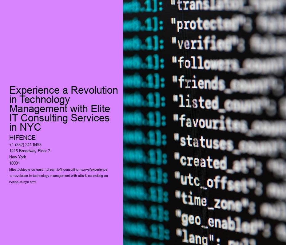Experience a Revolution in Technology Management with Elite IT Consulting Services in NYC