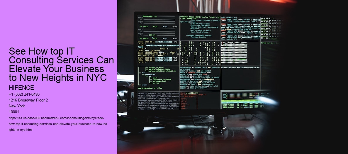 See How top IT Consulting Services Can Elevate Your Business to New Heights in NYC 