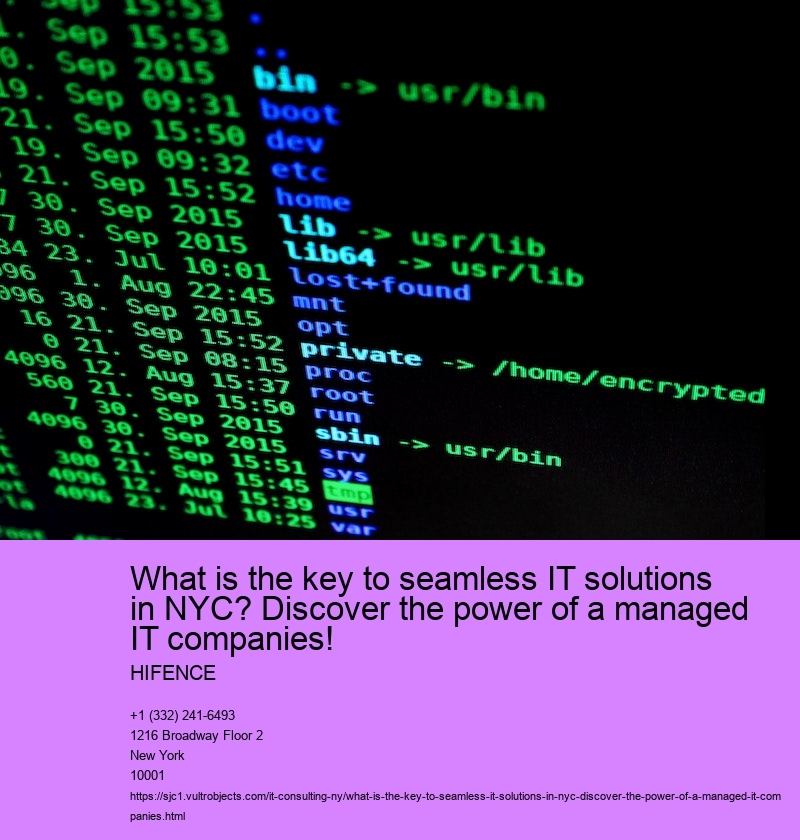 What is the key to seamless IT support in New York City?