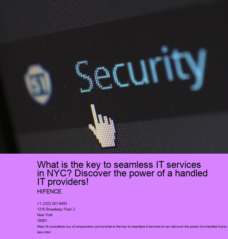 What is the key to seamless IT sustain in New york city City?
