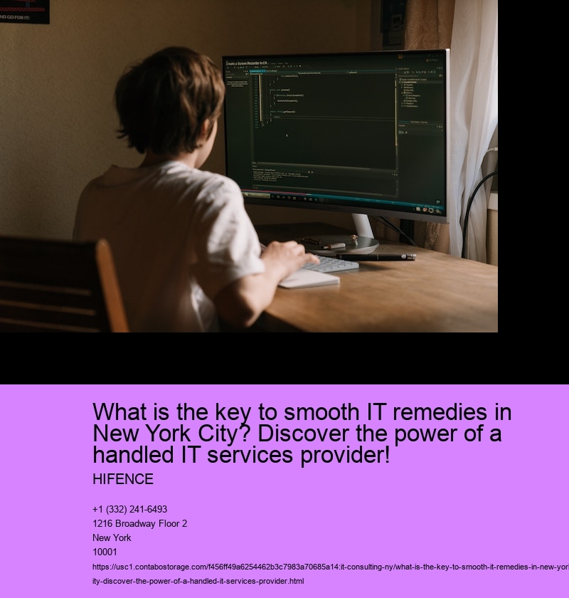 What is the key to smooth IT support in New York City?