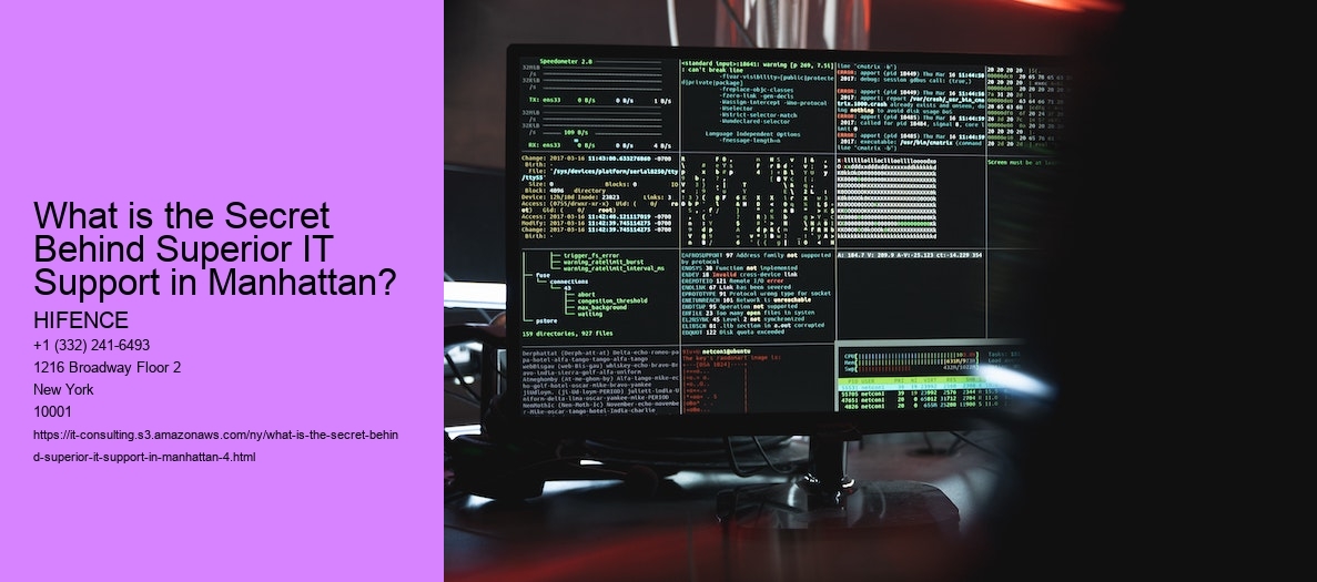 What is the Secret Behind Superior IT Support in Manhattan?