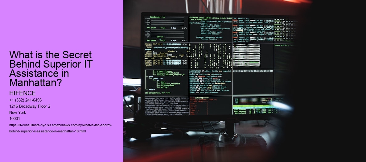 What is the Secret Behind Superior IT Assistance in Manhattan?