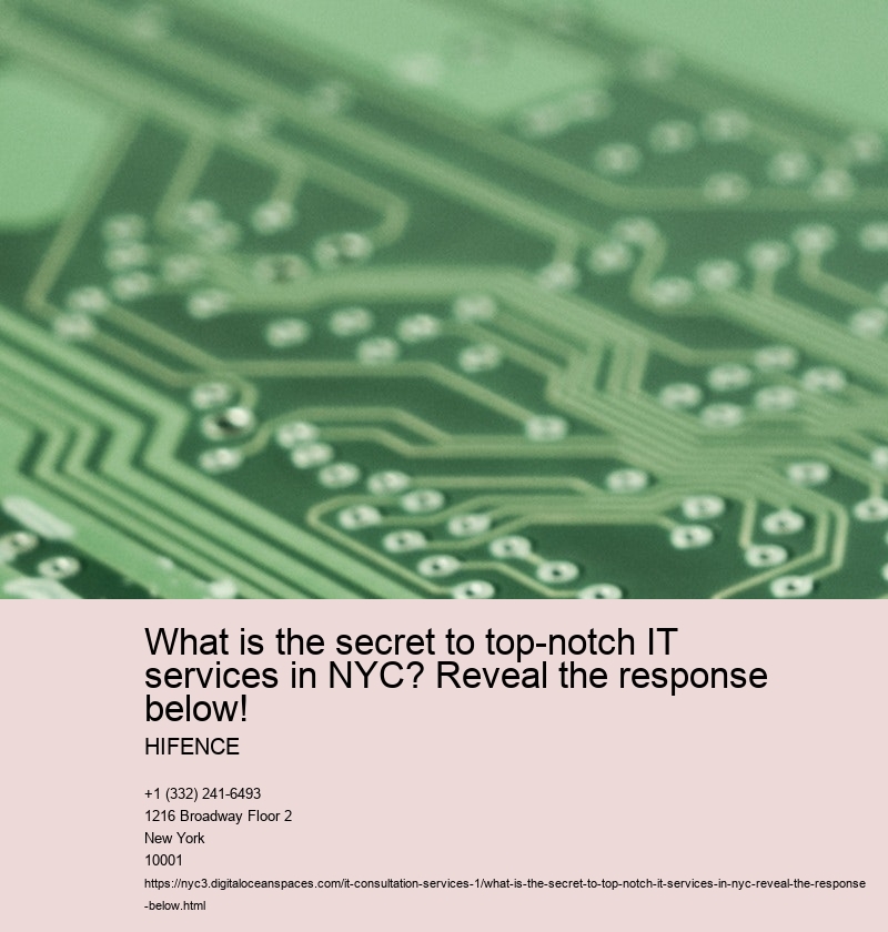 What is the secret to seamless IT sustain in New york city City?