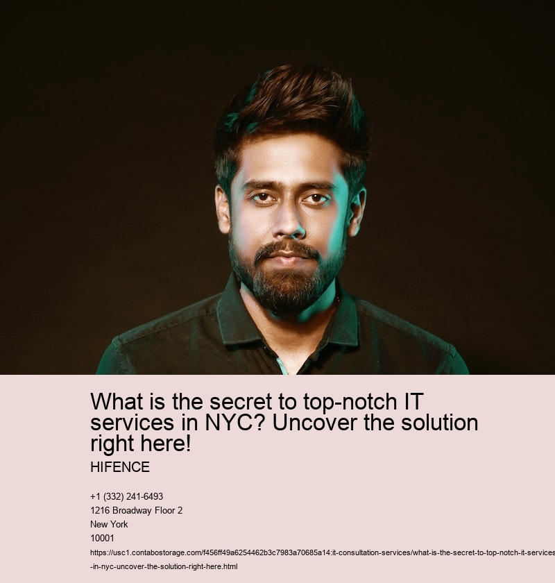 What is the secret to smooth IT sustain in New york city City?