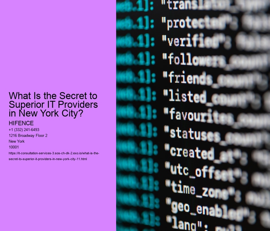 What Is the Secret to Superior IT Providers in New York City?