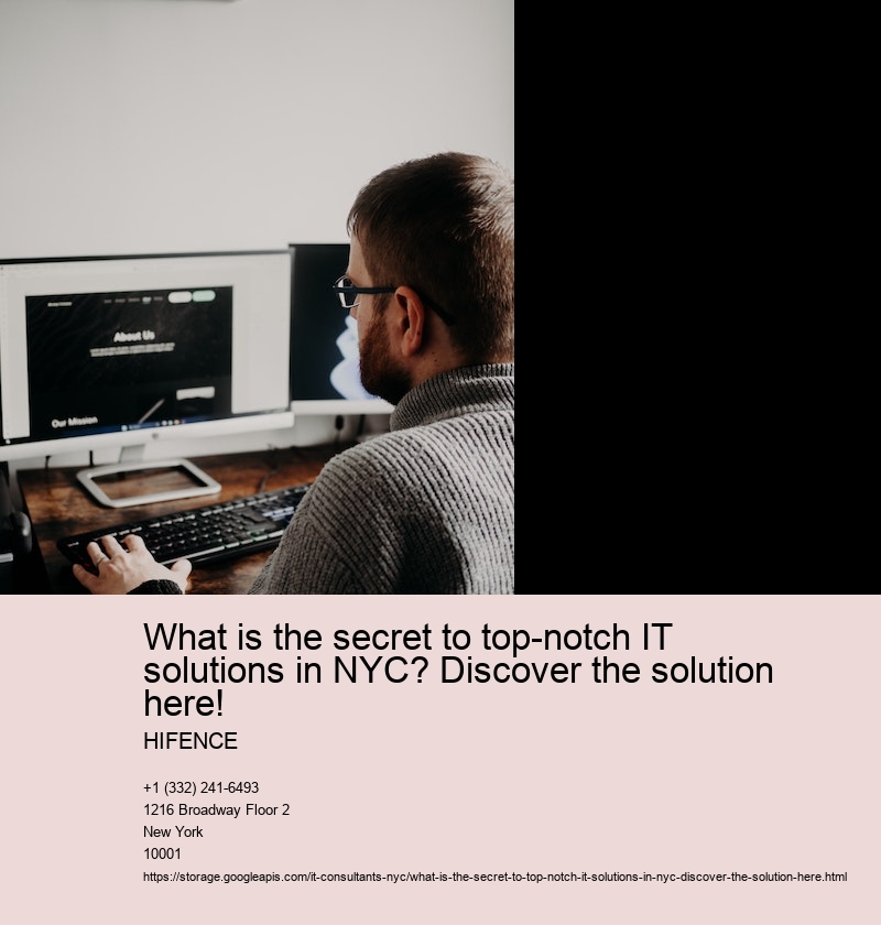 What Is the Secret to Superior IT Providers in New York City?