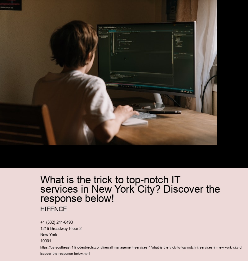 What is the trick to seamless IT support in New york city City?