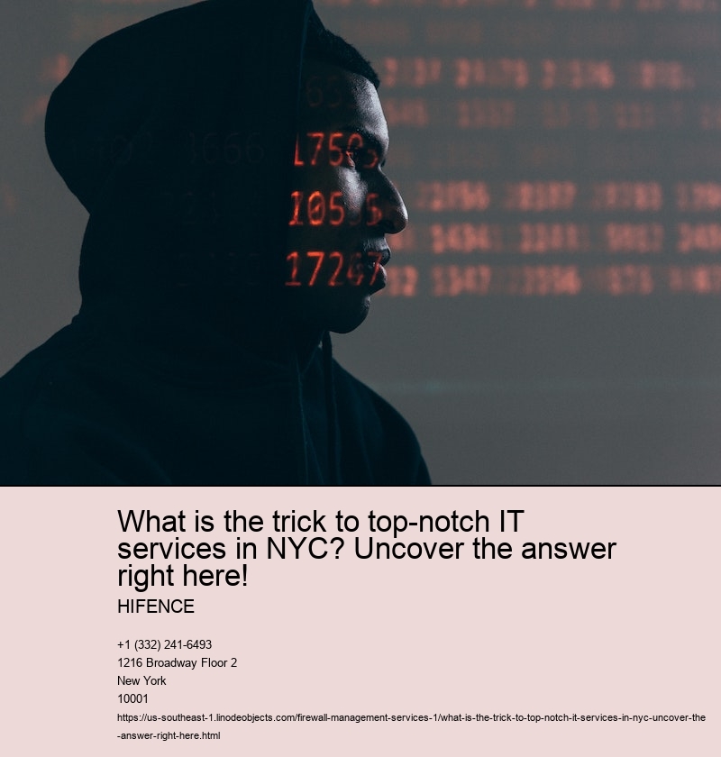What is the trick to seamless IT sustain in New york city City?